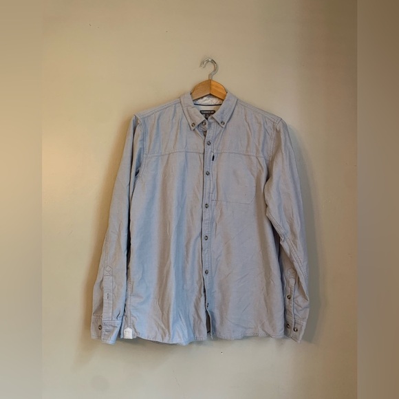 Toad&Co wend LS shirt Long Sleeve Mens Button down Shirt Size mens large - Picture 1 of 9